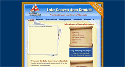 Desktop Screenshot of lakegenevaarearentals.com